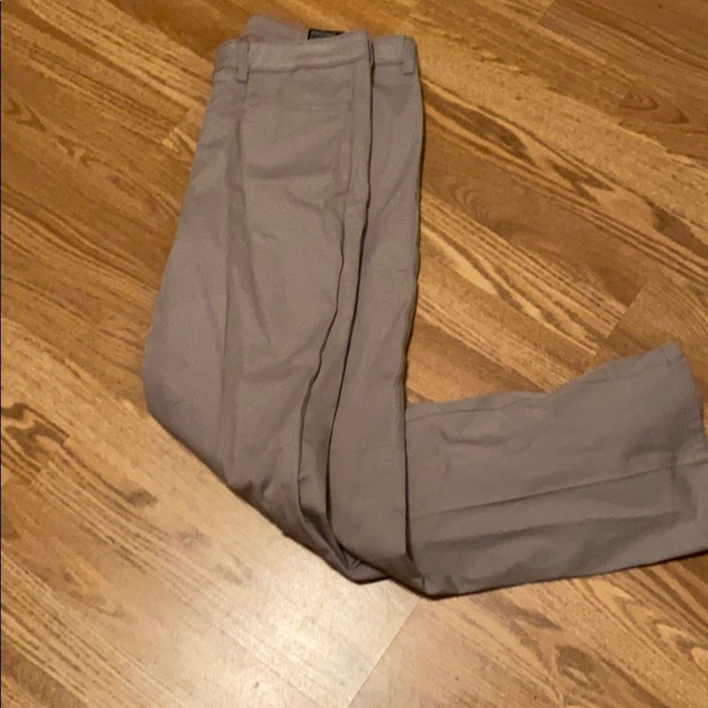 NWT Dickies light gray slacks Junior size 11